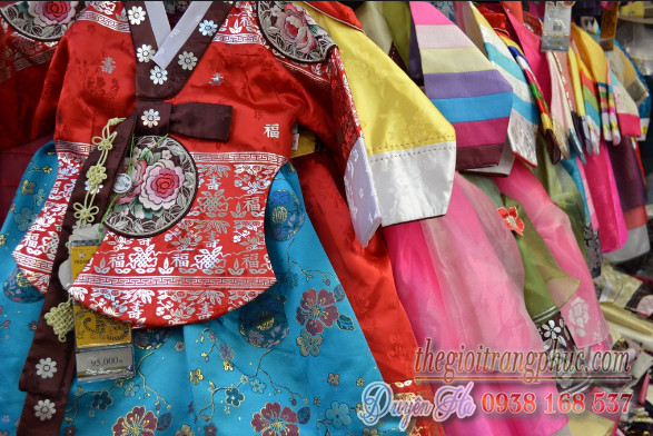 chất liệu hanbok